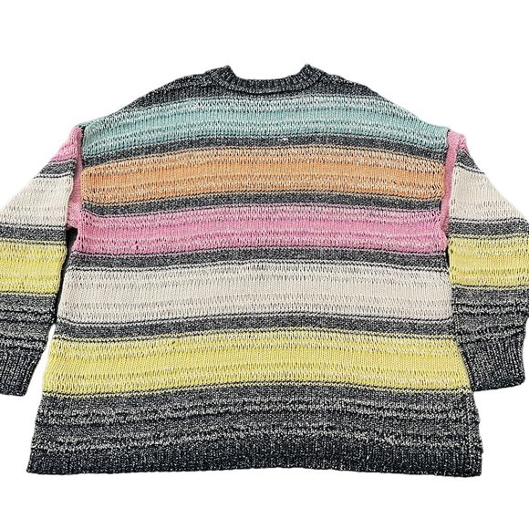 Rachel Roy Multicolor Knitted Sweater, Size 1X - Picture 4 of 6
